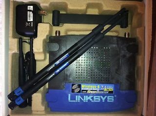 LINKSYS WIRELESS  G BROADBAND ROUTER 2.4 GHZ 802.11g with SPEED 