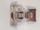 25 PAIRS) 1/2   1 7/16 COMPACT FACE FRAME KITCHEN CABINET HINGE