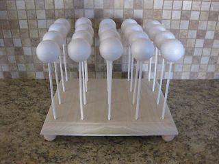All Wood, Cake Pop Stand, Holds 20 Cake Pops