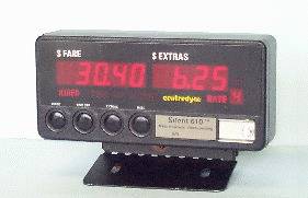 Centrodyne Silent 610 Taximeter with bracket & connector/ha​rness