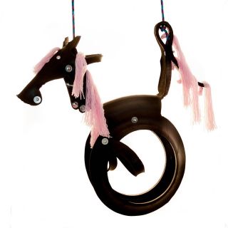 Pink Horse Swing Art made by Verified US Veteran.