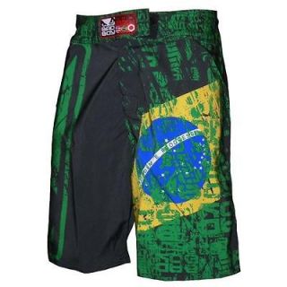 BAD BOY CAPO BRAZIL BLACK FIGHT SHORTS BRAND NEW MMA SHORTS
