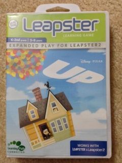 NEW Learning Game Disney PIXAR UP for LEAPSTER AND EXPANDED PLAY FOR 