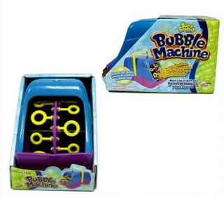 BATTERY OPERATED BUBBLE MACHINE bubbles toys kids play