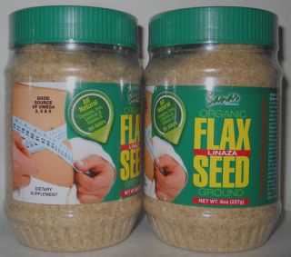 Sanar Organic Flaxseed Linaza Ground Omega3,6 & 9 Promotes Heart 