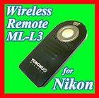 CF#275B Télécommande ML L3 pour Nikon D40 D50 D60 D70s D80 D90