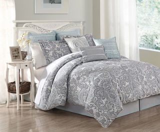 Piece Cal King Luxe 100% Cotton Comforter Set