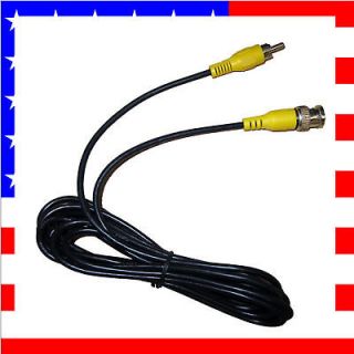Newly listed 12ft BNC male to RCA male video CCTV camera cable cord
