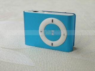   Mini USB  Music Player Support to 8GB SD TF Card + Earphone Blue