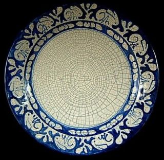 Dedham Pottery DEDHAM RABBIT Dinner Plate A+ CONDITION 9 7/8 diameter