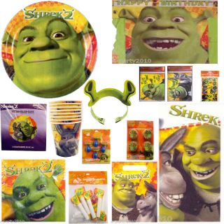 shrek birthday party supplies in Party Sets