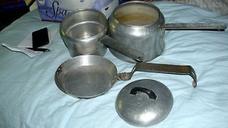 Aluminum Camping Cookware7 Wear Ever Camp Skillet,Enterprise Double 