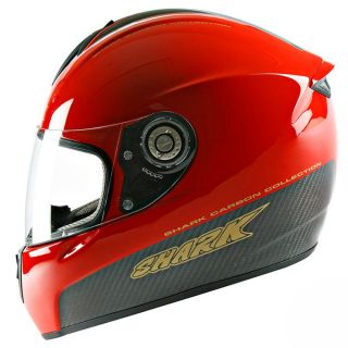 Shark RSI Carbon Red Motorcycle Helmet