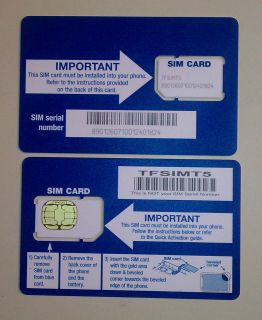 tmobile sim card in SIM Cards