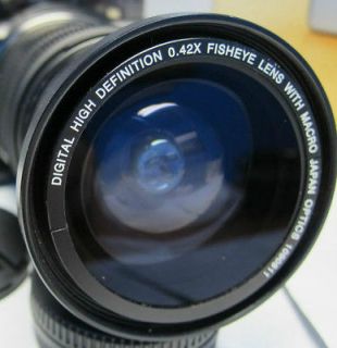   Fisheye Macro Lens For Canon Eos Digital Rebel t3 t3i T2 T2i T1 1100d