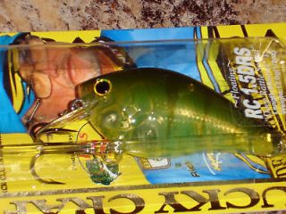 Lucky Craft RC 1.5 DRS Deep Rattle Ghost Chart. Perch