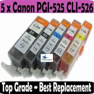 ink Cartridges PGI 525 CLI 526 for Canon Pixma iP4800 iP4850 
