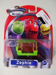 NIP CHUGGINGTON ZEPHIE LIFT TROLLEY CAR DIECAST LEARNING CURVE 2010