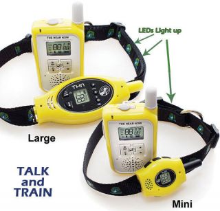 TALK & TRAIN 2 WAY WIRELESS PET COMMUNICATION SYSTEM LARGE FOR DOGS 