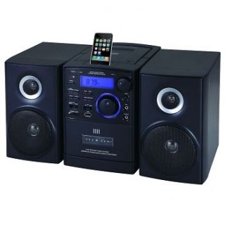   /CD Player with iPod Docking, USB/SD/AUX Inputs, Cassette Recorder