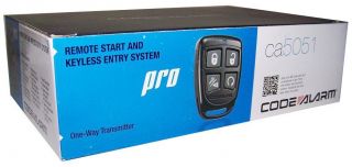   Alarm CA 5051 Car Remote Start and Keyless Entry/ One Way Transmitter