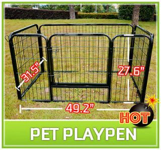 Newly listed New Heavy Duty Pet Dog Cat Exercise Pen Playpen Fence 