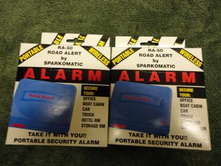 Sparkomatic RA 50 Portable Personal Wireless Security Alarm New Lot 