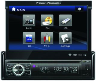   ACOUSTIK PTID 8920 7 TOUCH SCREEN DVD USB AUX Car Video Player REMOTE