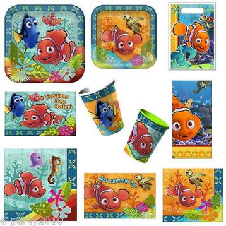 FINDING NEMO Birthday Party Supplies ~ Create your SET ~ pick 1 or 