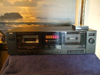 JVC TD W95 Dual Cassette Deck, Nice Condition, Fully Tested, Works 