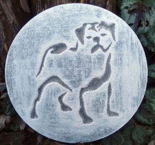   Pug / Puggle dog mold garden ornament plaster concrete casting mould