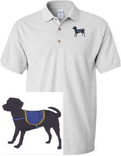 SERVICE DOG & CAT SHIRT SPORTS GOLF EMBROIDERED EMBROIDERY POLO SHIRT
