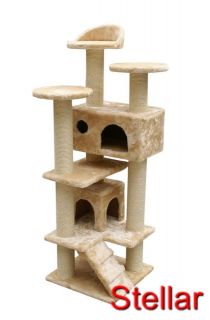 52  CAT pet FURNITURE CONDO TREE PET HOUSE SCRATCHPOST HIGH quality 