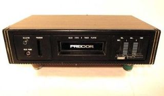 Precor 1111 1 8 Track Stereo Cartridge Tape Player Deck Phono New Belt
