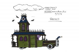 Addams Family MOBILE HOME MODEL SHEET A HB Cartoon