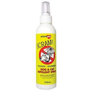   Scram Repel Spray 250ml for Dog Cat Pet Odour Control Urine Repellent