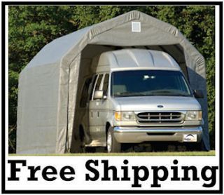   12x28x11 Portable SUV Truck Car Boat RV Garage Carport Shelter Logic