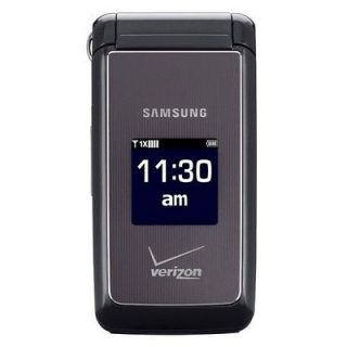 Verizon Samsung SCH U320 Haven Cell Phone Dark Grey No Contract Used 