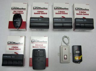 Garage Doors Remotes   Lift Master/Chamberlain   Purple Button Remotes