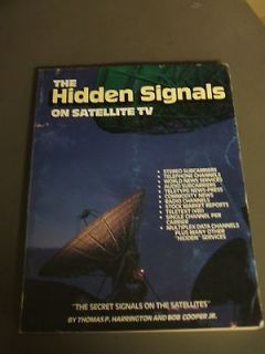 The Hidden Signals on Satellite TV Vintage Book Harrington and Cooper 