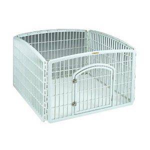   Exercise Play Pen Fence Yard Kennel Gate Cage Pets High Quality New