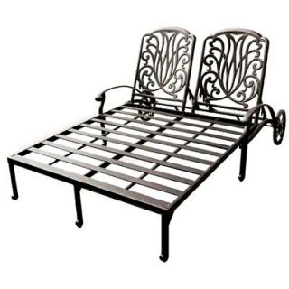   OUTDOOR WICKER SOFA FURNITURE PATIO DINING 7PC & DOUBLE CHAISE LOUNGE