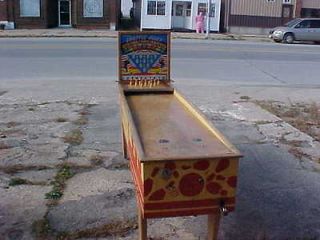 1950s Antique Indoor Shuffleboard Table ,COIN OPERATED,TAVERN,UNITEDS