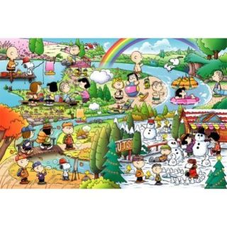 Apollo sha Jigsaw Puzzle 10 169 Peanuts Snoopy Seasons (1000 Pieces)
