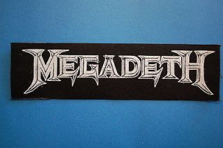 Megadeth Cloth Patch (CP144) Rock Metal Metallica Slayer Pantera Guns 