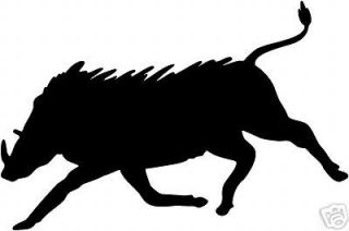 Wild Boar Decal ST #8 Outdoors Hog Hunting Stickers 6