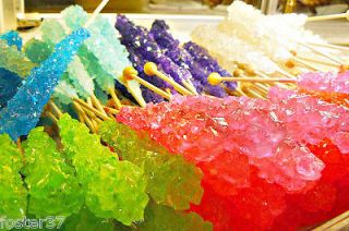 One Homemade Rock Candy Recipe. 99 Cent  Auction