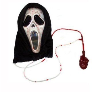 Blood Scream Mask Scary Movie Halloween Fancy Dress
