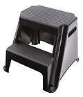   Step Molded Compact Plastic Step Stool Home Garage Furniture New