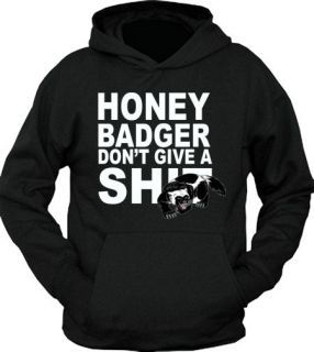 New Cool Honey Badger Dont Give a Sh*t Dont Care funny Humor T shirt 